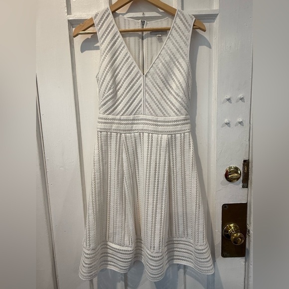 J. Crew Dresses & Skirts - J. Crew White Textured Mini Dress